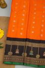 Gadwal Silk Orange Saree