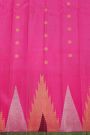 Gadwal Silk Pink Saree