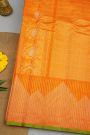 Gadwal Silk Orange Saree