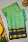Gadwal Silk Sea Green Saree