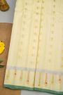 Gadwal Silk Light Yellow Saree