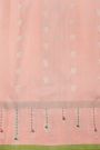 Gadwal Silk Baby Pink Saree