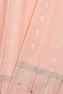 Gadwal Silk Light Peach Saree
