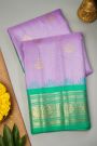Gadwal Silk Lavender Saree