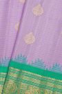 Gadwal Silk Lavender Saree