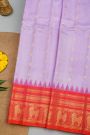 Gadwal Silk Lavender Saree