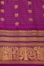 Gadwal Silk Lavender Saree