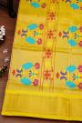 Narayanpet Silk Yellow Saree
