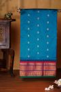 Narayanpet Silk Blue Saree