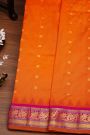 Narayanpet Silk Orange Saree