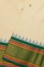 Narayanpet Silk Cream Saree