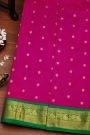 Narayanpet Silk Magenta Saree