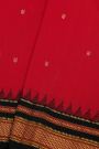 Narayanpet Silk Red Saree
