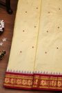 Narayanpet Silk Cream Saree