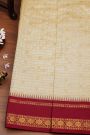 Narayanpet Silk Cream Saree