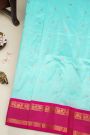 Narayanpet Silk Sky Blue Saree