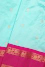 Narayanpet Silk Sky Blue Saree