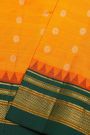 Narayanpet Silk Orange Saree