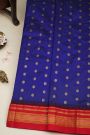 Narayanpet Silk Navy Blue Saree