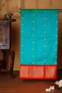 Narayanpet Silk Blue Saree