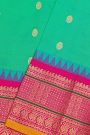 Narayanpet Silk Sea Green Saree