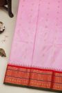 Narayanpet Silk Baby Pink Saree