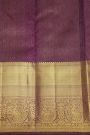 Kancheepuram Silk Purple Saree