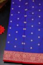 Banarasi Silk Royal Blue Saree