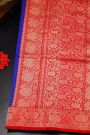 Banarasi Silk Royal Blue Saree