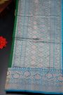 Banarasi Silk Bottle Green Saree