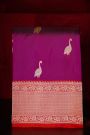 Banarasi Silk Purple Saree