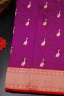 Banarasi Silk Purple Saree