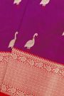 Banarasi Silk Purple Saree