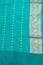 Banarasi Silk Sky Blue Saree