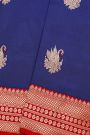 Banarasi Silk Navy Blue Saree