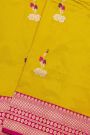 Banarasi Silk Yellow Saree