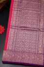 Banarasi Silk Pink Saree