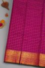 Kancheepuram Silk Magenta Saree