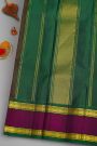 Kancheepuram Silk Orange Saree