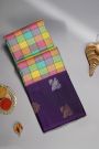 Kancheepuram Silk Multi Colour Saree