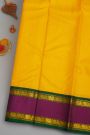 Kancheepuram Silk Yellow Saree