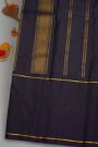Kancheepuram Silk Yellow Saree