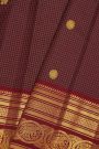 Kancheepuram Silk Wine Saree