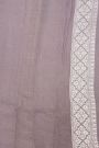 Fancy Tussar Georgette Mauve Saree