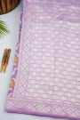 Fancy Tussar Georgette Lilac Saree