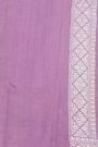 Fancy Tussar Georgette Lilac Saree