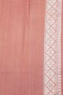 Fancy Tussar Georgette Peach Saree