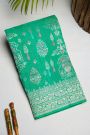 Fancy Tussar Georgette Sea Green Saree