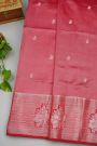 Fancy Matka Silk Light Pink Saree
