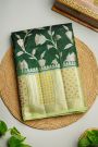Fancy Matka Silk Green Saree